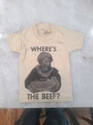 Where's The Beef 1984 Vintage CHILDS Sz. 4, JUNIOR STARS, T-Shirt