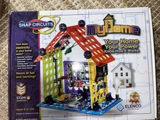 Snap Circuits Elenco My Home STEM Homeschool Electronics Kit Model SC-MYH7 New
