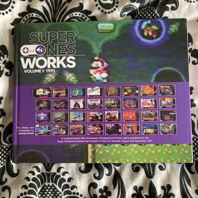 NEW Super NES Works Volume 1 1991 Jeremy Parish Limited Run Hardcover Book SNES