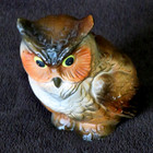 Vintage Ceramic Owl Figurine Pencil Sharpener Retro Decor Collectible Unique — photo 4