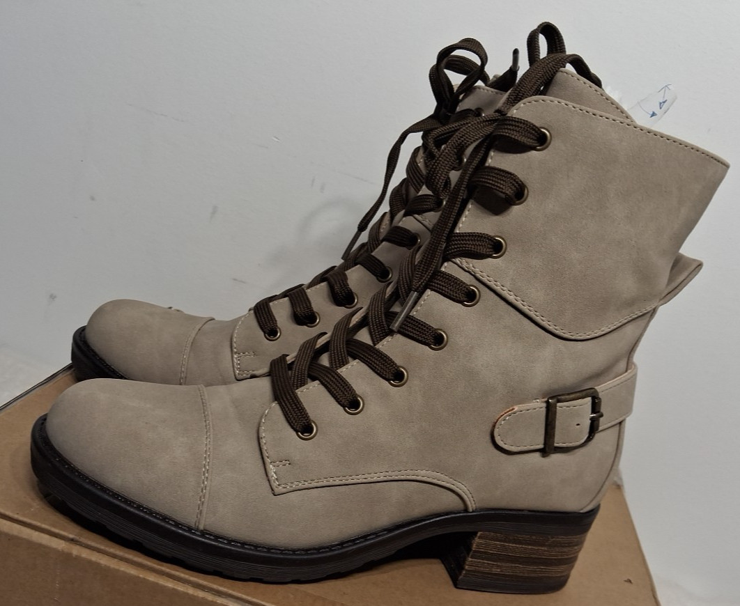 Indigo Rd Combat Boots Women’s Size 7M medium gray