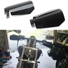 Motorcycle Handguards Coffin Cut Hand Guards For Harley Dyna Low Rider Baggers 