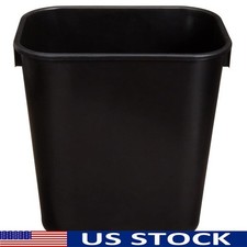Durable 3 Gallon Open Top Rectangular Trash Can Home Office Kitchen Schools New