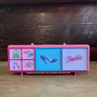 Vintage 1999 Barbie Pink Plastic Accessory Case Organizer Tara Toy Mattel 90s