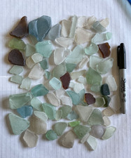 500g Sea Glass - Various Shapes and Sizes