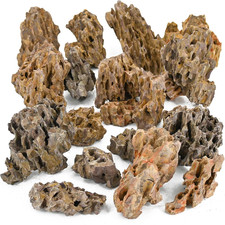 Dragon Stone Aquarium Rocks 5Lb Seiryu Stone for Fish Aquariums Landscaping Mode