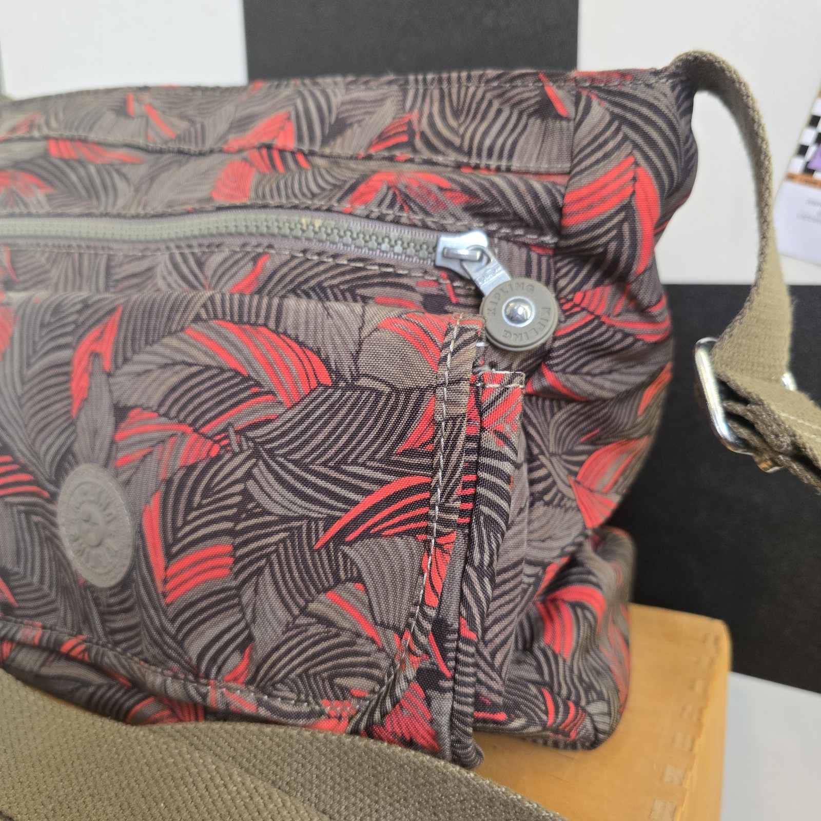 Kipling Bag with Monkey Charm Complete Set and Pu… - image 3