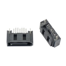 2pcs Sata Type A 7 pin straight dip male connector for hard drive HDD za