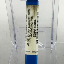 Niagara Cutter 40084 1/4" TiCN HSS Square End Mill 4-Flute 3/8" Shank NIB