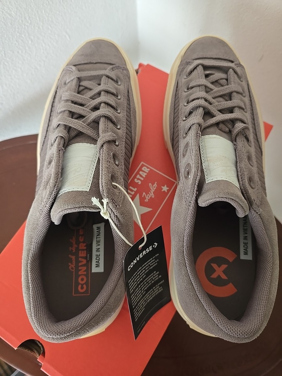 Size 9.5 - Converse Chuck 70 Low Marquis Boro Stitched - Pure