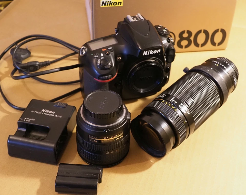 Nikon D800, Nikkor ED AF-S 24-85 3.5-4.5G, AF Nikkor 75-300 4.5-5.6
