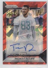 2016 Panini Prizm Rookie Red Crystals 32/75 Thomas Duarte #RA-TDT Auto 2r8