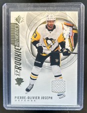 2020-21 SP Pierre-Olivier Joseph Jersey Rookie RC #107 Penguins