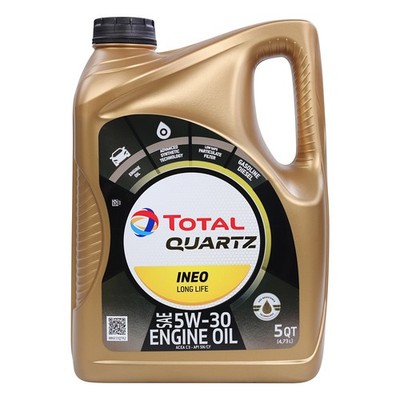 TotalEnergies Ineo Long Life 5W-30 Full Synthetic Motor Oil - Case Pack 3 x 5