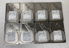 Lot of 8 Toshiba Enterprise MG06ACA10TE 10TB 3.5 SATA 6Gb/s Hard Drive 28k Hour