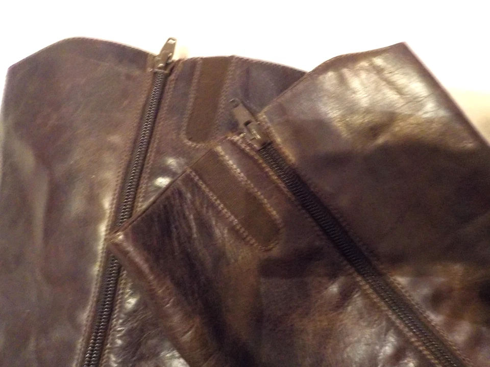 Lamica Made in Italy Echtleder Stiefel, Braun, Größe  40 - Bild 4 von 4