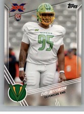 2020 Topps XFL Football Base Singles (Pick Your Cards)