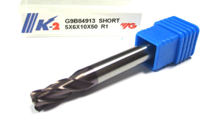 YG VHM Torusfräser Ø5 R1 x6x10x50 Z4 SchaftØ6 Neu D7288