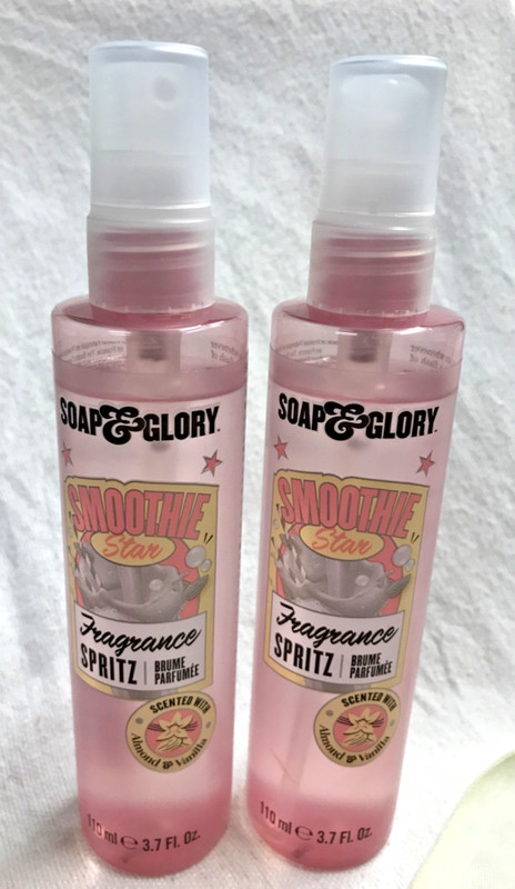 Soap & Glory Smoothie Star Fragrance Spritz 3.7 FL Oz Lot of 2 Bottles New