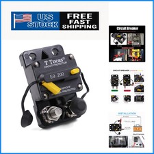 Certified 200A Manual Reset Circuit Breaker for Reliable Battery Protection