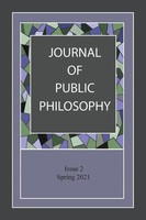 Journal Of Public Philosophy | Issue 2 | Kelly Fitzsimmons Burton (U. A.) | Buch
