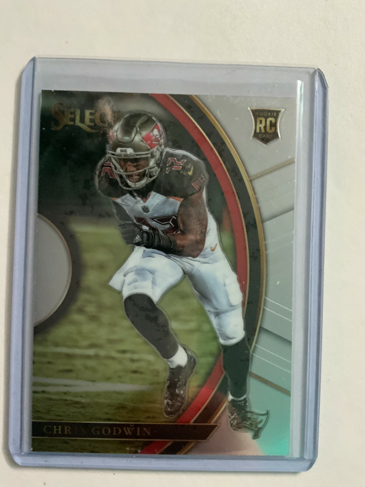 A92,549 - 2017 Select Prizm Silver #96 Chris Godwin