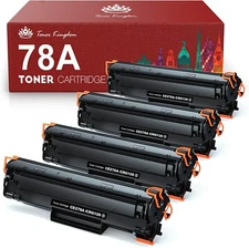 Toner Kingdom Compatible Toner-Cartridge Replacement for HP 78A CE278A 278A 