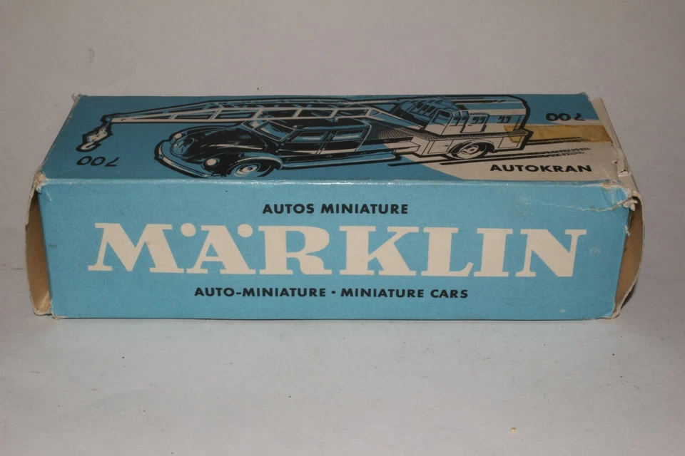1950's Marklin #8031 Diecast Crane Truck with Original Box - Image 2 of 4