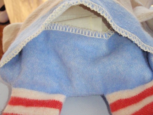 Dinkelkissen Puppet Bear Cotton David Fussenegger Rustic Country Cottage Core - Picture 7 of 8