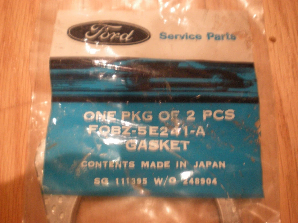 NOS 1990 91 92 93 福特 FESTIVA 1.3L 消声器 INLET 管套 — 第 2/2 张图片