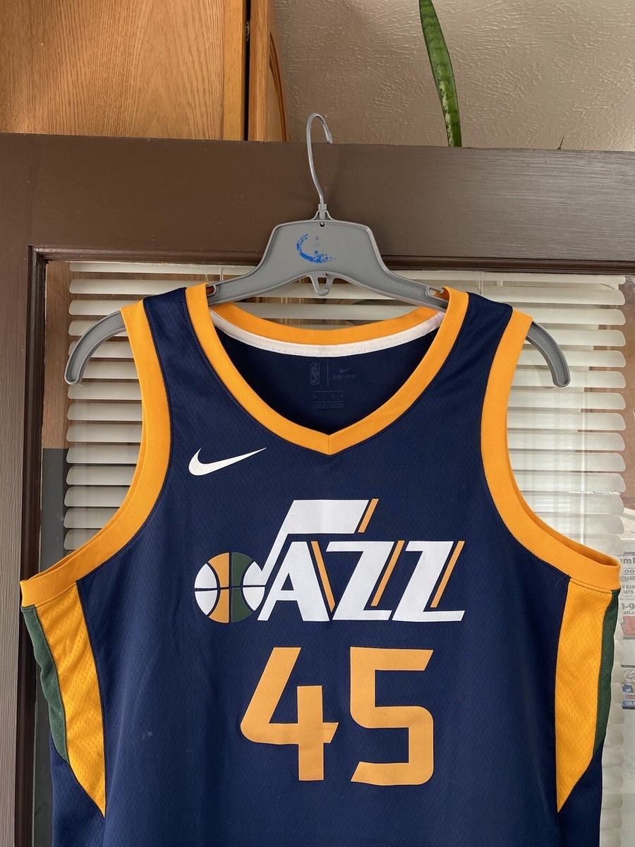 Authentic Nike Donovan Mitchell #45 Utah Jazz Icon Edition NBA