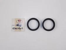 K&S FRONT FORK SEAL SET 43x54x11 43mm 54mm 11mm HONDA SUZUKI YAMAHA