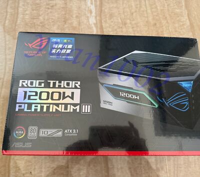 NEW ASUS ROG THOR 1200W PLATINUM III Gallium nitride full-module power supply