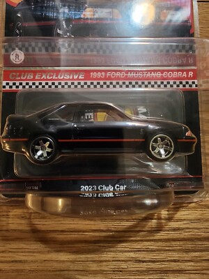 2023 Hot Wheels RLC Car 1993 Ford Mustang Cobra R Black IN HAND