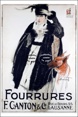 FELL F. CANTON Rf286 - POSTER HQ 50x70cm eines VINTAGE POSTERS