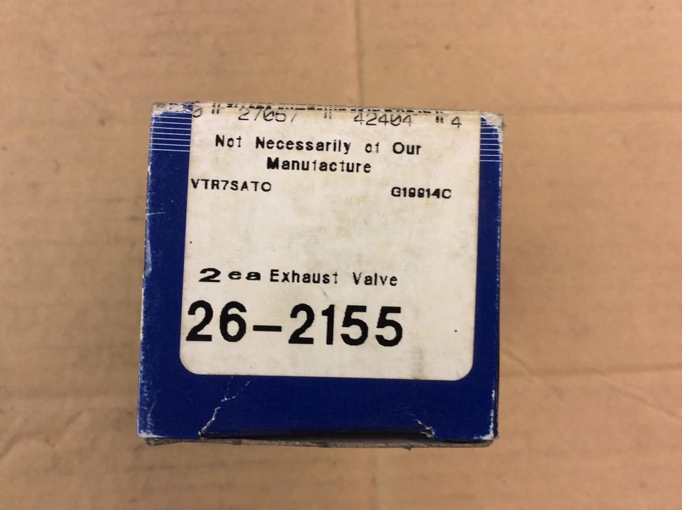 Válvula de escape motor Clevite 26-2155 nueva cantidad 1 Foto 2 de 3
