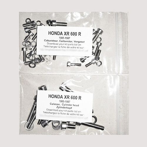 Vergaser-Reparatursatz Für Honda XR600R (1985–1987) – Dichtungen, Schwimmernadel, Luftschraube, Membran, Gummi/Metall