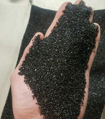 #ad Black Aquarium Substrate Medium Sand 10lbs 25lbs 35lbs 45lbs $48.99
