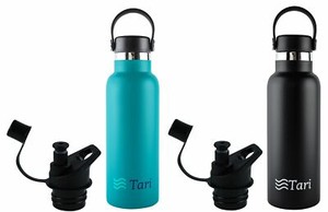 TARI Stainless Steel Bottle Wide Mouth Leakproof Flex Cap Insulated 18.5 Oz - Click1Get2 Cyber Monday