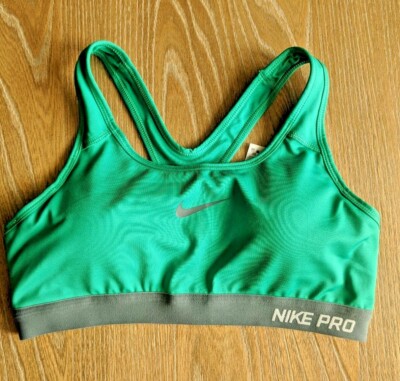 mint green nike sports bra