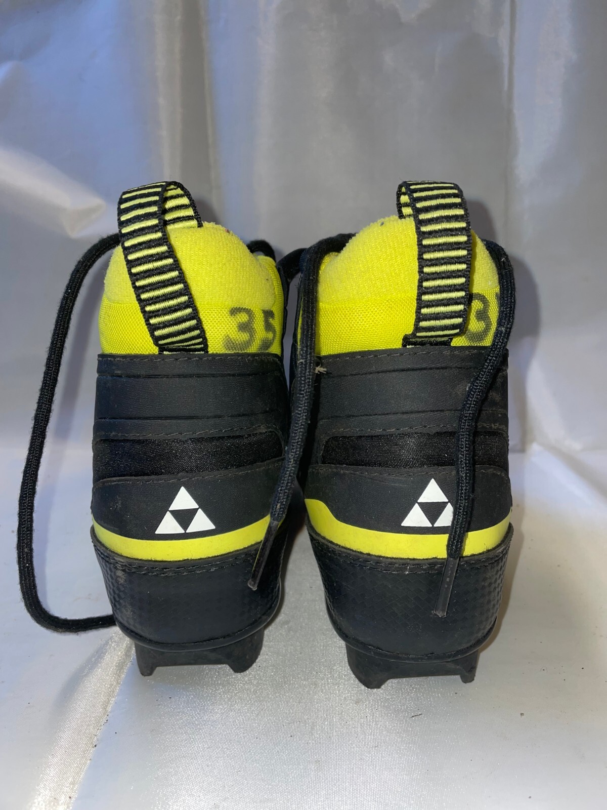 Fischer XJ Sprint Youth Cross Country Ski Boots Nordic XC Neon Green eBay