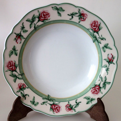 1 Salatteller d 21,5 cm Hutschenreuther Medley Parklane Charming Rose Neuzustand