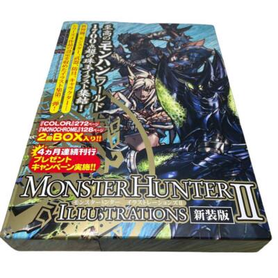 Monster Hunter Illustrations Vol.2 Official Art Book Japan import