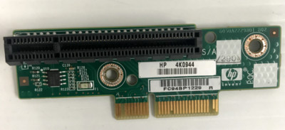 HP 539372-001 Proliant DL160 G6 PCI-Ex4 LP Riser Card