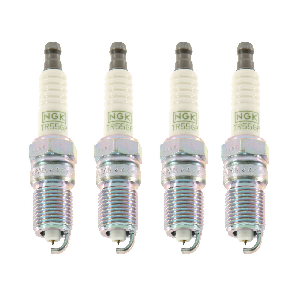 NGK Set 4 GPower Platinum Spark Plugs Trapezoid For Buick Chevy Ford