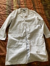 Landau white lab coat. size 8