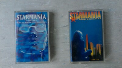 Sammler Set 2 Audiokassetten Starmania - K7 - 20th Anniversary - Opera Rock!