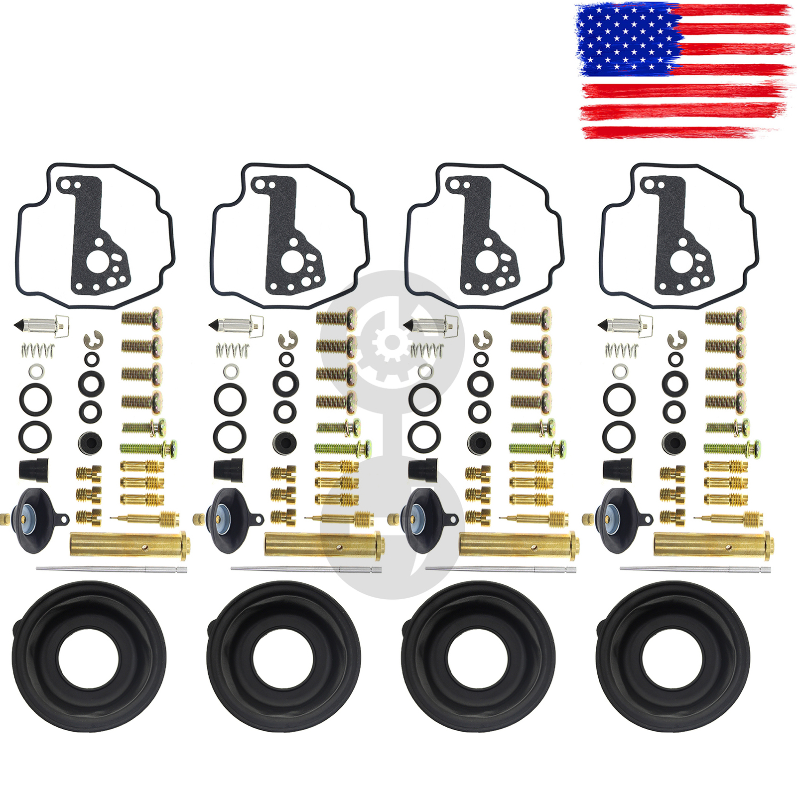 Carb Repair Kit Main Sub Jet Diaphragm Fit for Yamaha VMAX VMax 1200