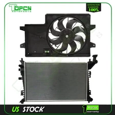Engine Radiator and Cooling Fan Assembly For 2008 2009 2010 2011 Ford Focus