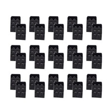 More of Me to Love Bra Extender 30-Pack - Black - 2 Hook, 3 Hook, 4 Hook Style